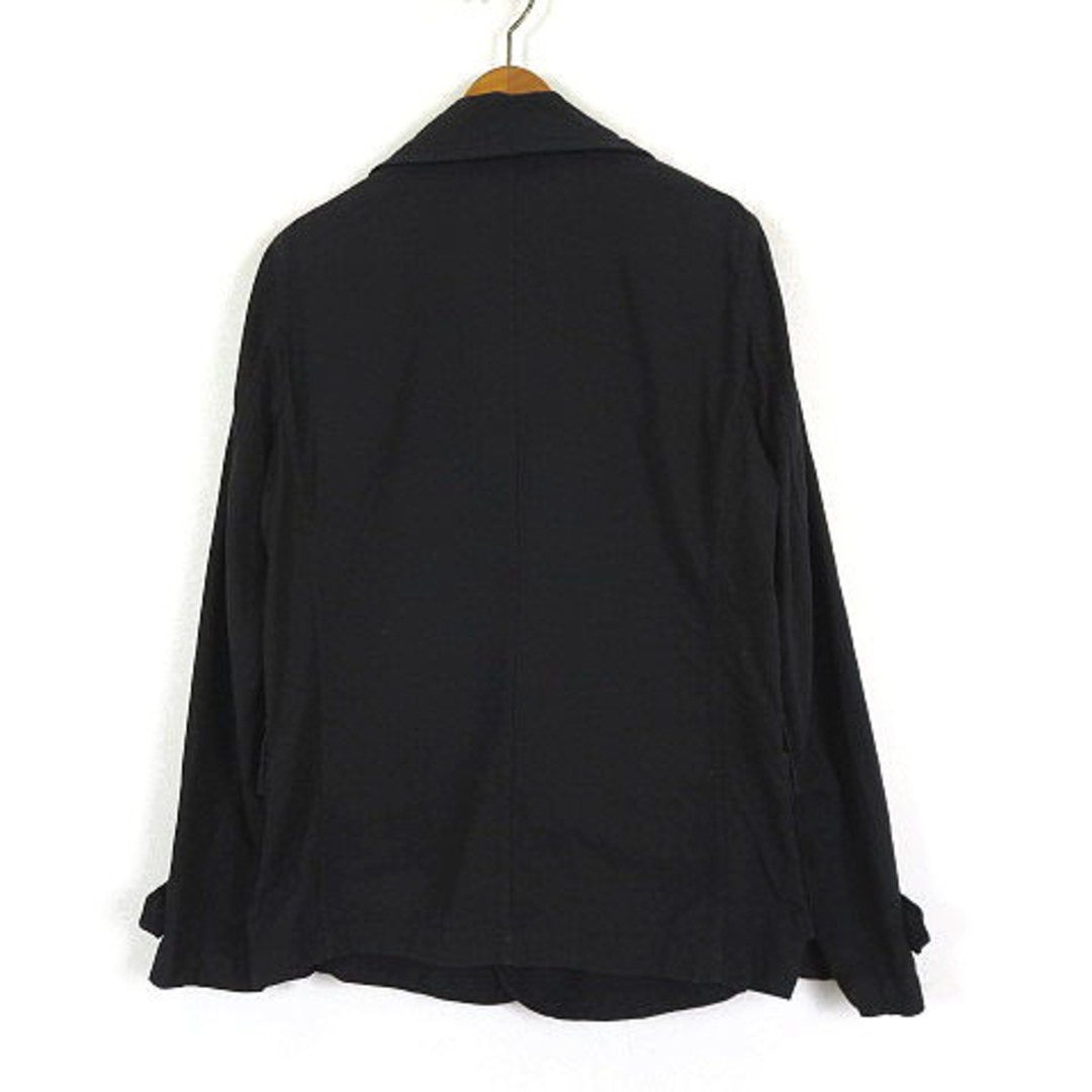 LOUNGE LIZARD - ラウンジリザード コート ピーコート ジャケット 薄手 コットン S 1 黒の通販 by ベクトル ラクマ店