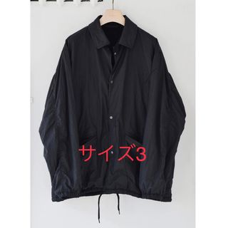新品comoliコットンナイロンコーチジャケット23AW新品未使用size3