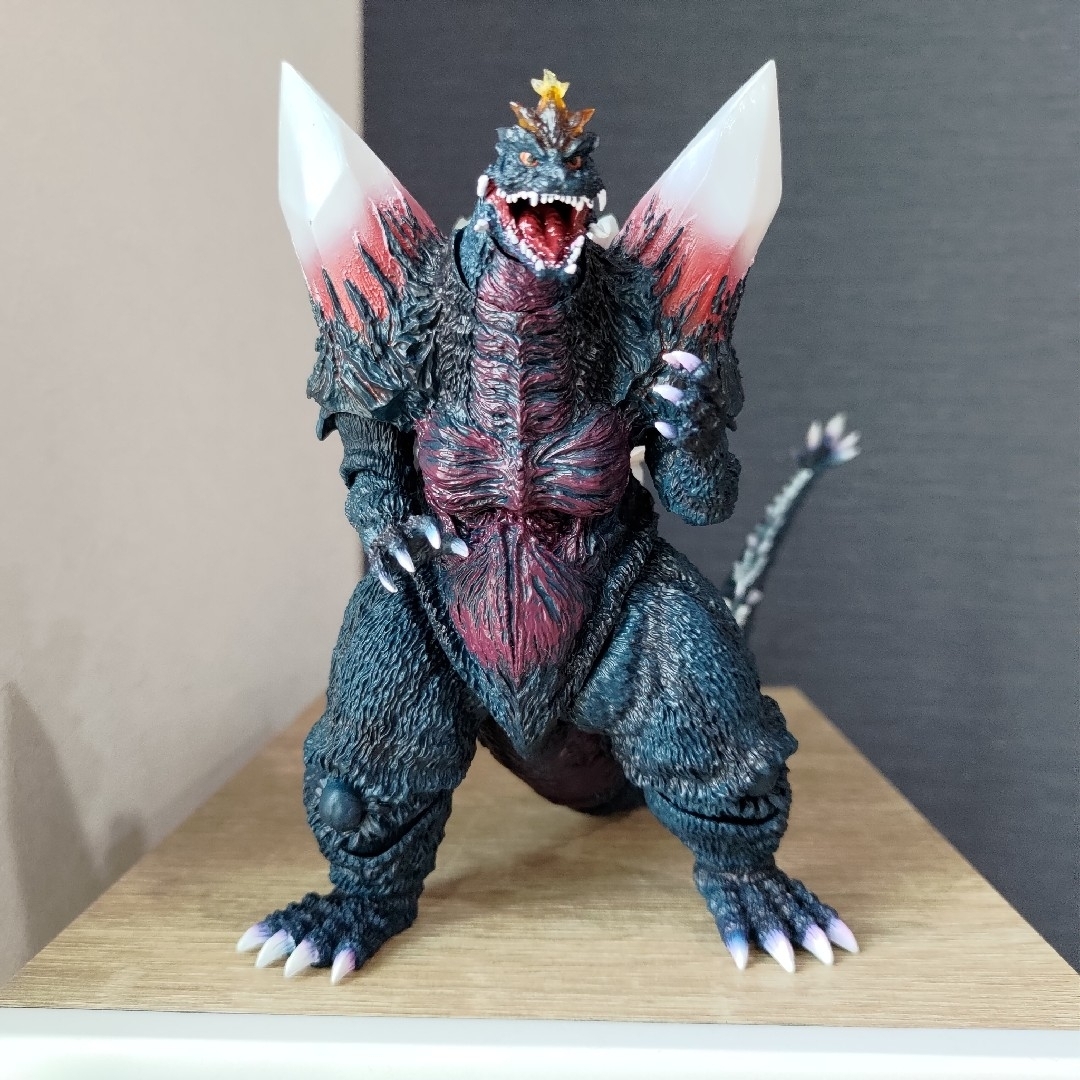BANDAI - (箱、台座無し)s.h.monsterarts スペースゴジラ モンスター