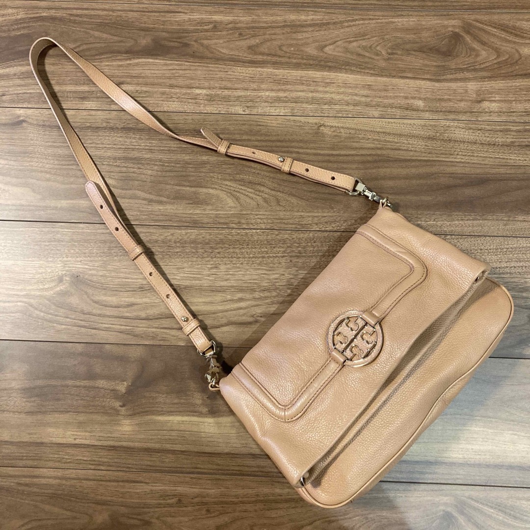 【美品】TORY BURCH トリーバーチ 3way ショルダーバッグ ベージュ