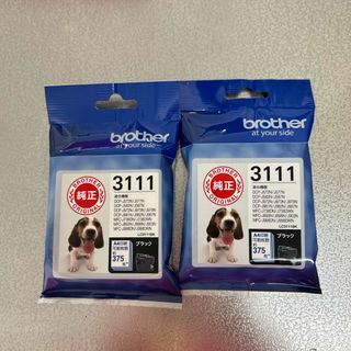 brother インクカートリッジ LC3111BK 1色　2個セット(その他)