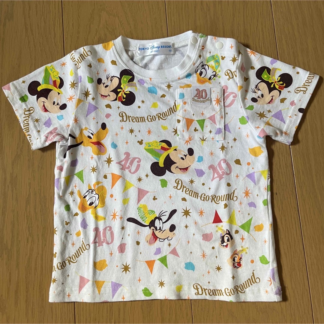 【3点セット】ディズニー　40周年　tシャツ 80 M L