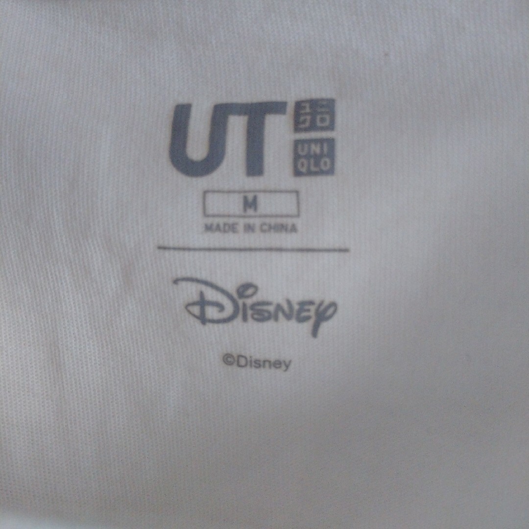 UNIQLO(ユニクロ)のユニクロ UT ディズニー Disney 白 ホワイト Tシャツ 半袖 Mサイズ レディースのトップス(Tシャツ(半袖/袖なし))の商品写真