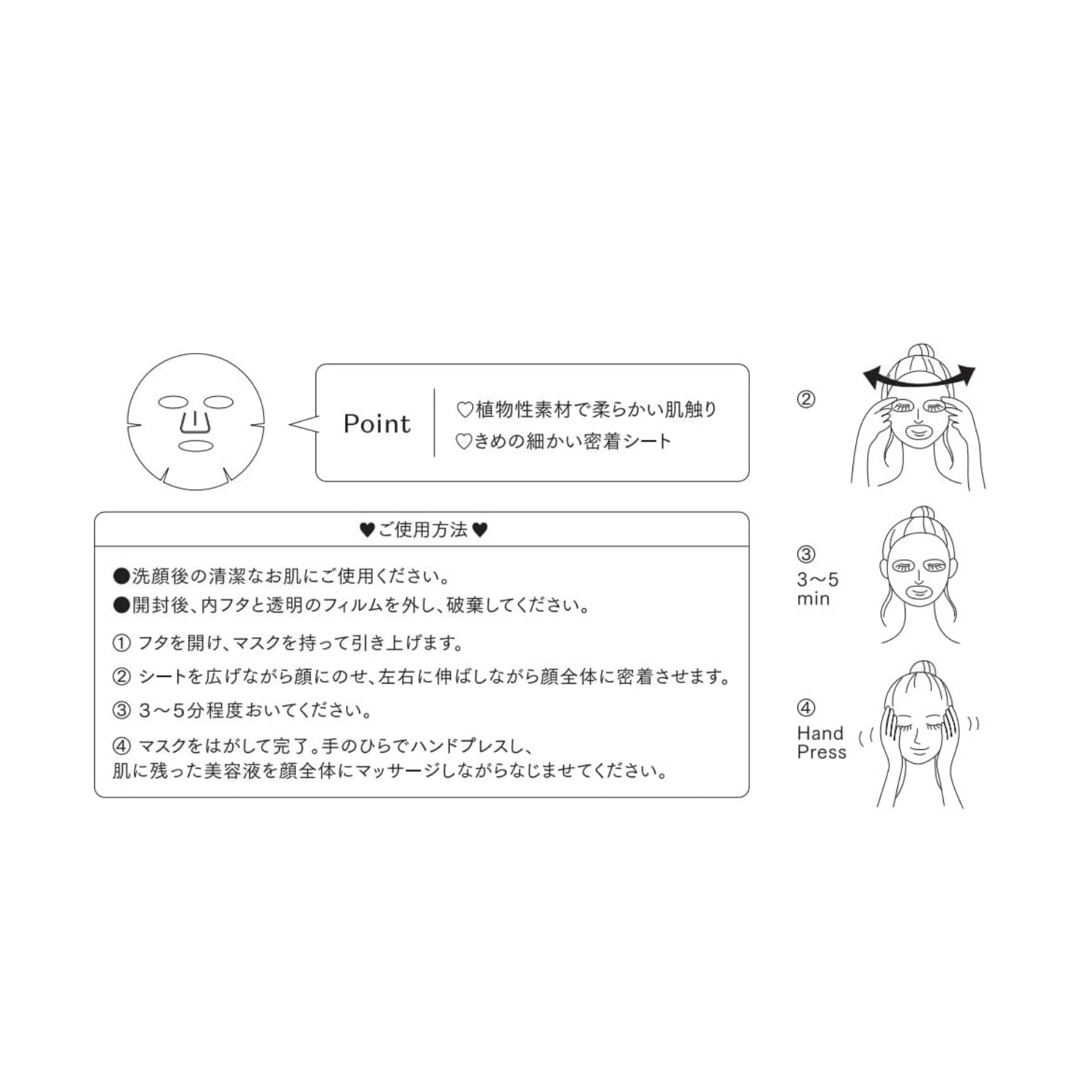 BIDOL(ビーアイドル)のBIDOL メイクルーティン　朝用フェイスマスク コスメ/美容のスキンケア/基礎化粧品(パック/フェイスマスク)の商品写真