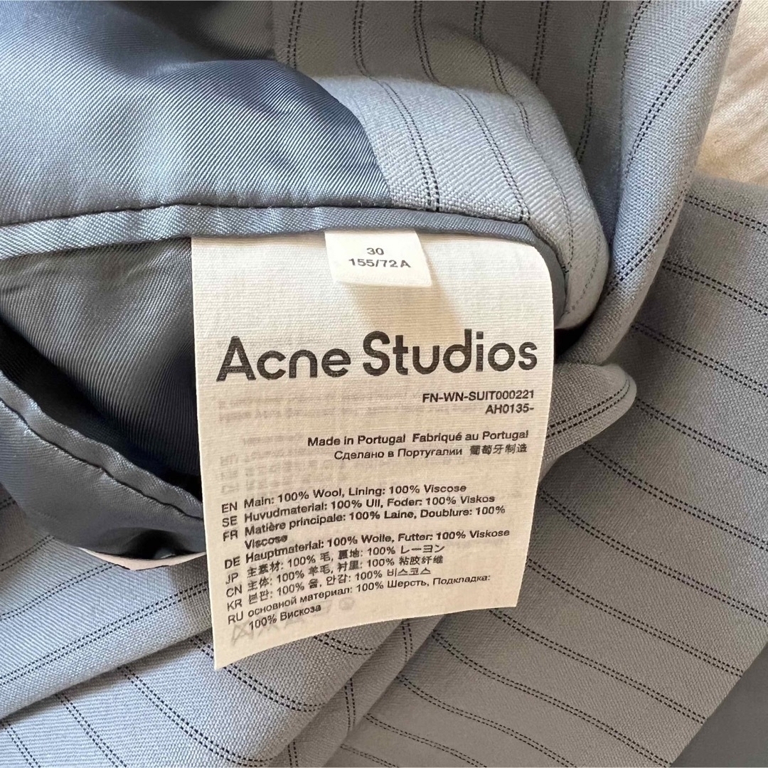 Acne Studios テーラードジャケット スーツジャケット セットアップ