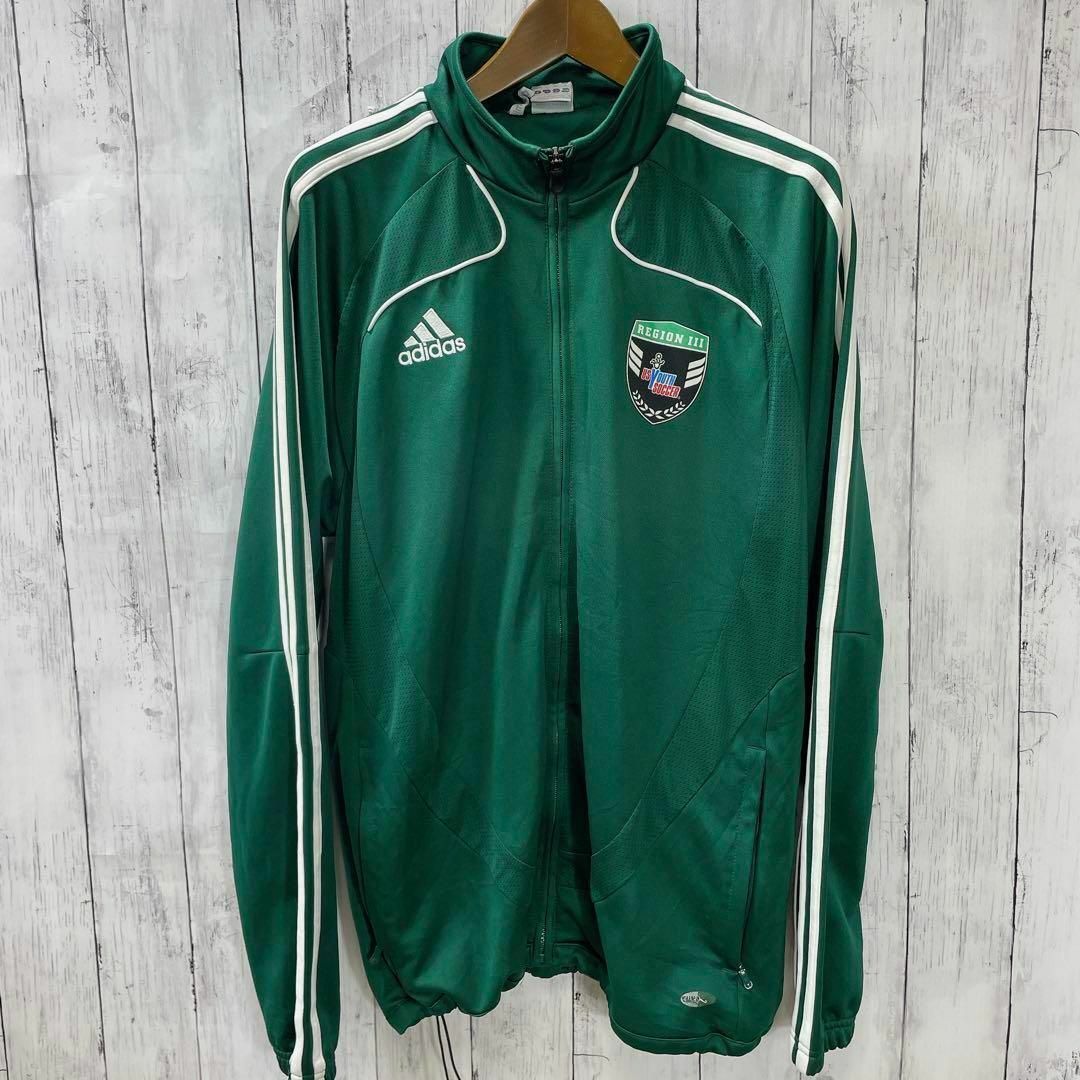 adidas - アディダスADIDAS トラックジャケット サイズL 緑グリーン ...