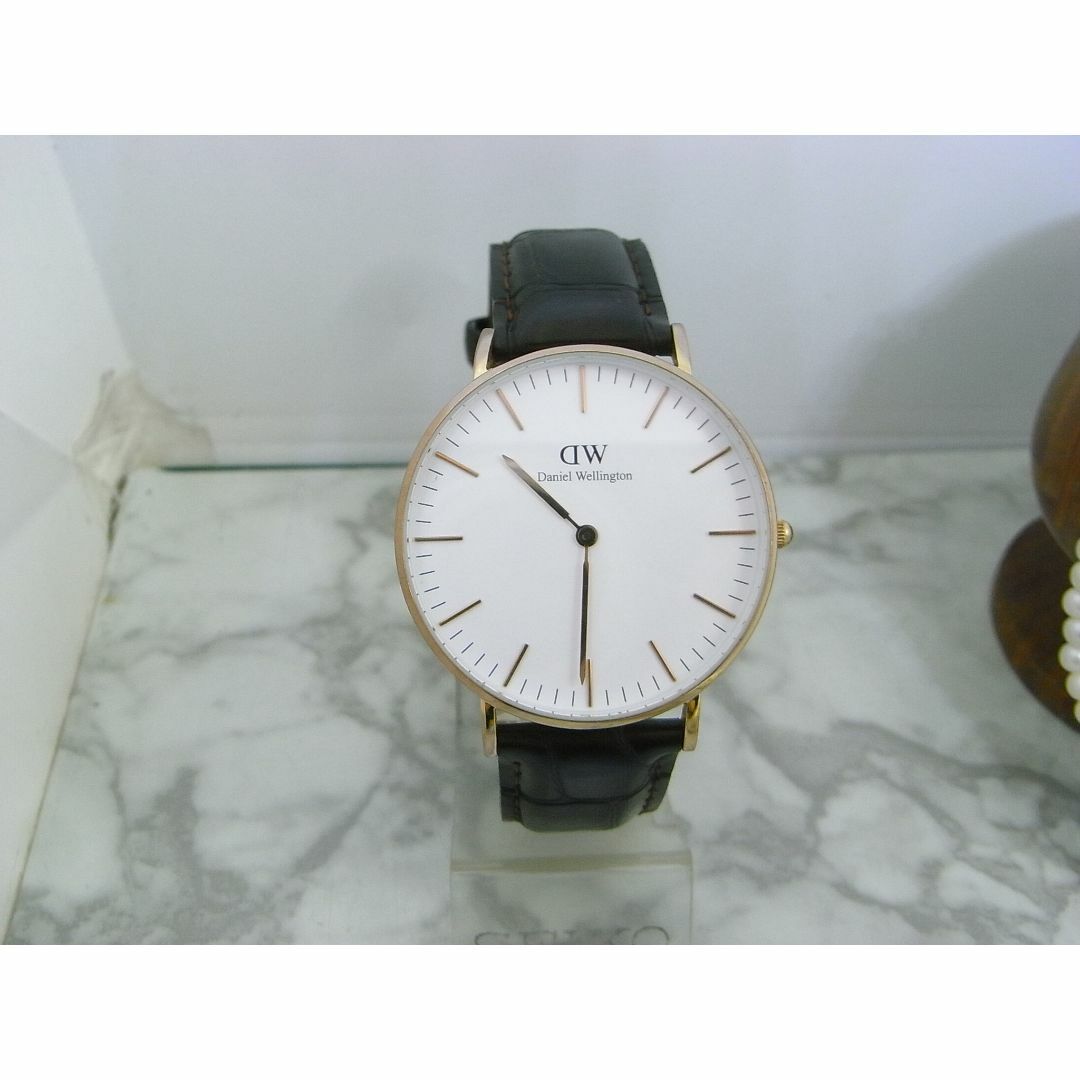 Daniel Wellington(ダニエルウェリントン)のDaniel Wellington　ダニエル　ウエリントン　メンズ　稼動品 レディースのファッション小物(腕時計)の商品写真