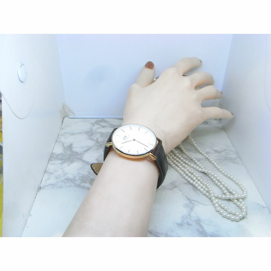 Daniel Wellington(ダニエルウェリントン)のDaniel Wellington　ダニエル　ウエリントン　メンズ　稼動品 レディースのファッション小物(腕時計)の商品写真