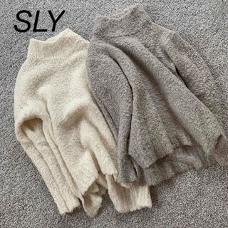 スライ(SLY)のSLY  ニット　グレー(ニット/セーター)