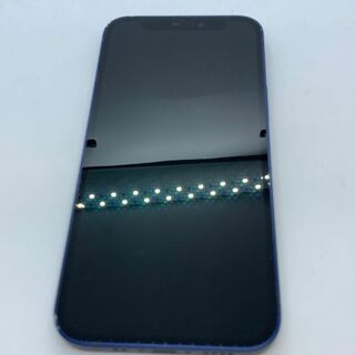 アップル(Apple)の【中古品】iPhone 12 mini SIMロック解除済 256GB ブルー(スマートフォン本体)