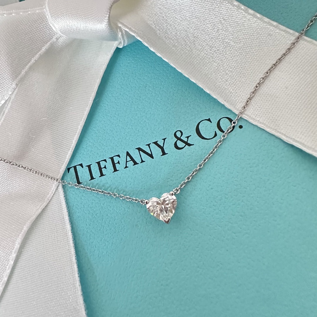 Tiffany&co.ハートシェイプ0.77ctダイヤモンドPT950ネックレス Tiffany&co.ハートシェイプ0.77ctダイヤモンドPT950ネックレス