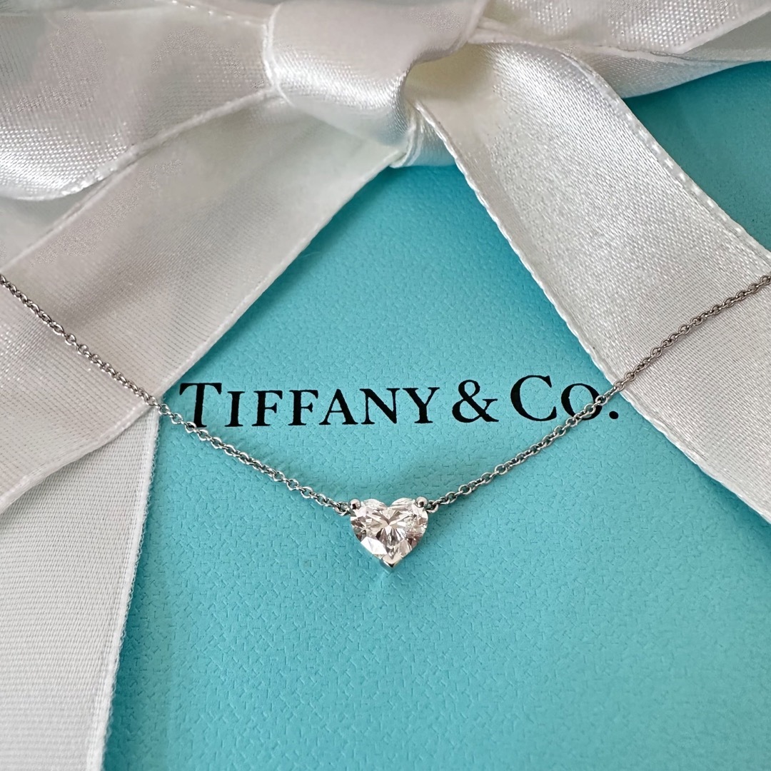 ティファニー ソリティア ネックレス Pt950 レディース TIFFANY&Co. [美品]  【ジュエリー】