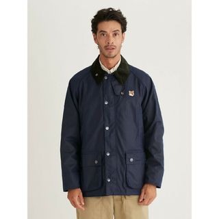 メゾンキツネ(MAISON KITSUNE')のBarbour×maisonKITSUNE  バブアー メゾンキツネ(ブルゾン)