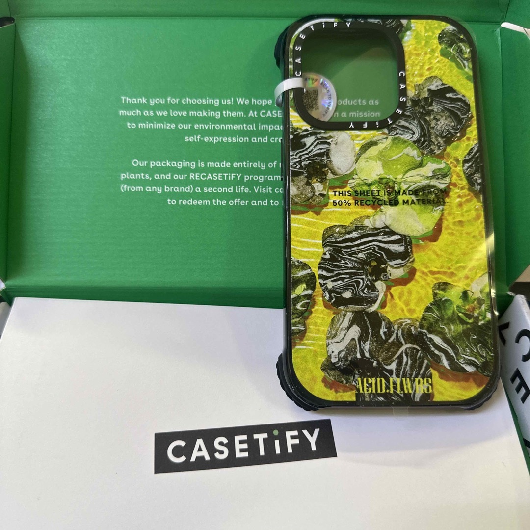 iPhone14 pro ケースティファイ CASETIFY マグセーフ対応