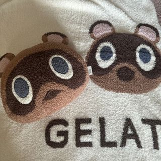 ジェラートピケ(gelato pique)のジェラートピケ　あつ森　コラボ　ブランケット(キャラクターグッズ)