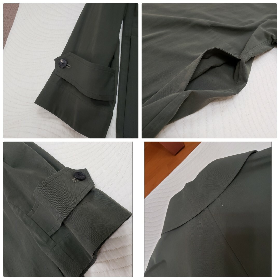 未使用/手洗可/marka SHIRT COAT-100/2 gv twill
