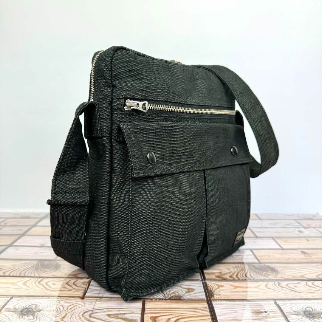 美品】ポーター スモーキー 黒 ショルダーバッグ PORTER - ショルダー