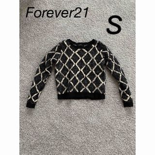 フォーエバートゥエンティーワン(FOREVER 21)のForever21 アクリルトップス　S(ニット/セーター)