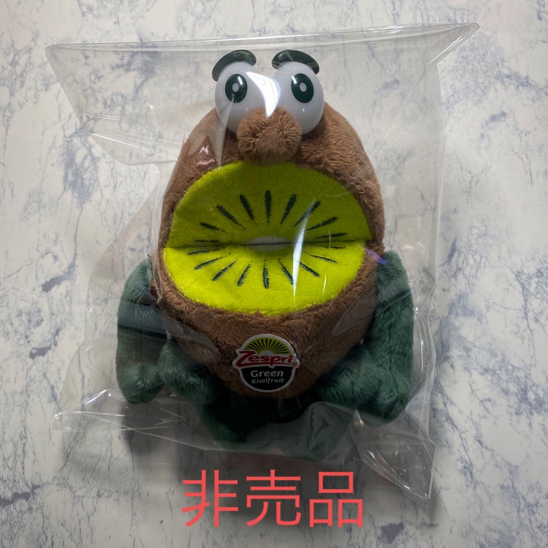 Zespri  キーウィぬいぐるみ　(グリーン) エンタメ/ホビーのおもちゃ/ぬいぐるみ(ぬいぐるみ)の商品写真