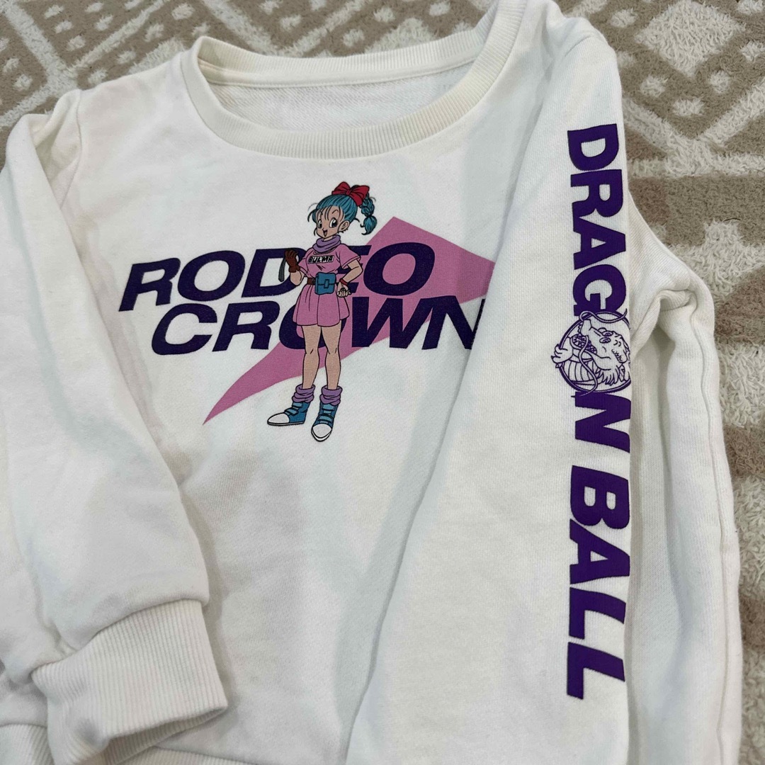 RODEO CROWNS ドラゴンボール ブルマ スウェット - トップス(トレーナー)