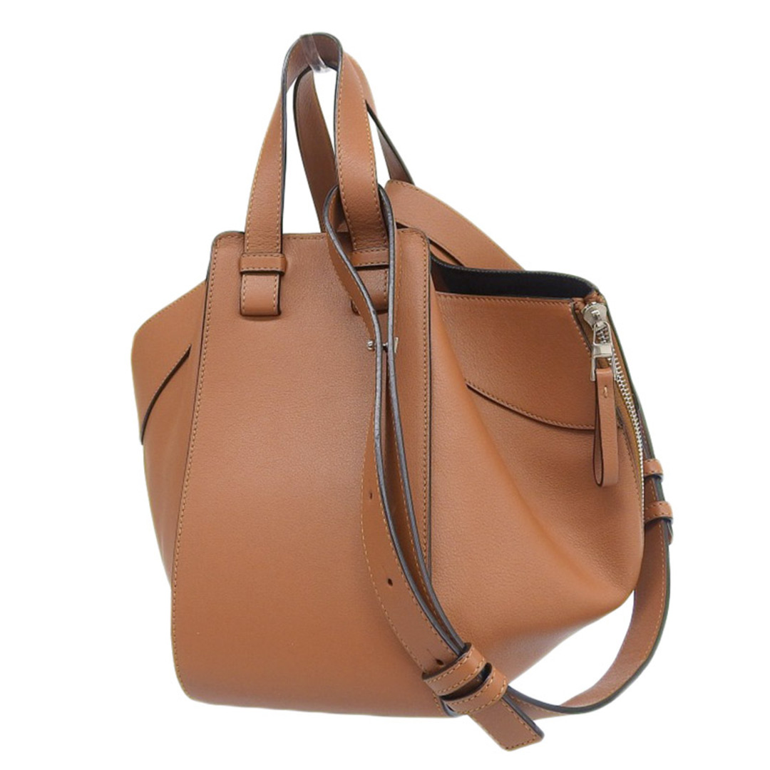 other(アザー)のロエベ LOEWE ハンモックスモール 2WAYバッグ ハンドバッグ ショルダーバッグ レザー ブラウン 387.30.S35 中古 新入荷 OB1555 レディースのバッグ(ハンドバッグ)の商品写真