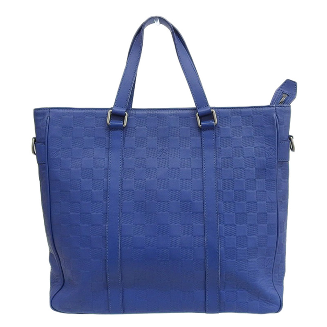 ルイヴィトン LOUIS VUITTON ダミエ アンフィニ タダオPM 2WAYバッグ ハンドバッグ ネプテューヌ ブルー N41352  新入荷 LV1433