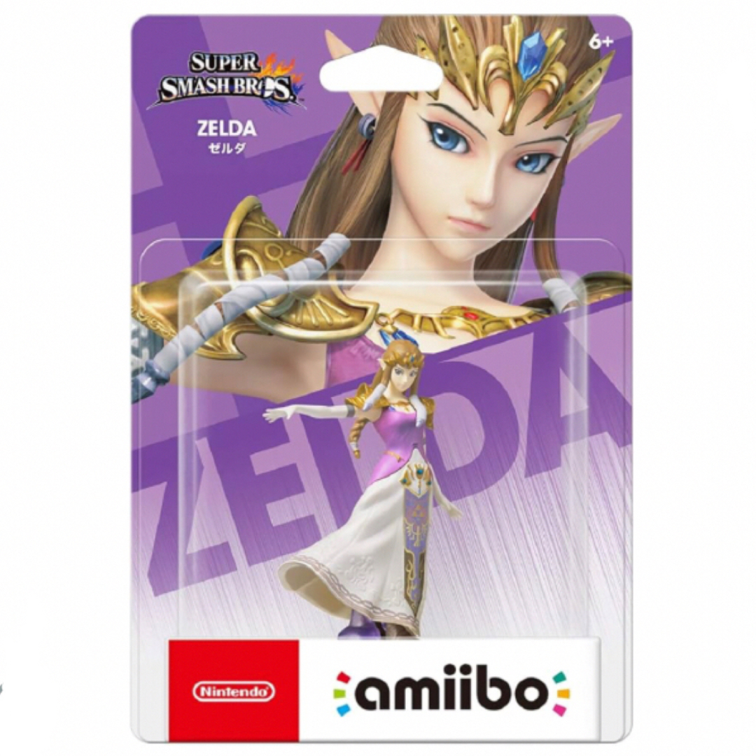 任天堂(ニンテンドウ)のamiibo ゼルダ(大乱闘スマッシュブラザーズシリーズ) エンタメ/ホビーのゲームソフト/ゲーム機本体(家庭用ゲームソフト)の商品写真