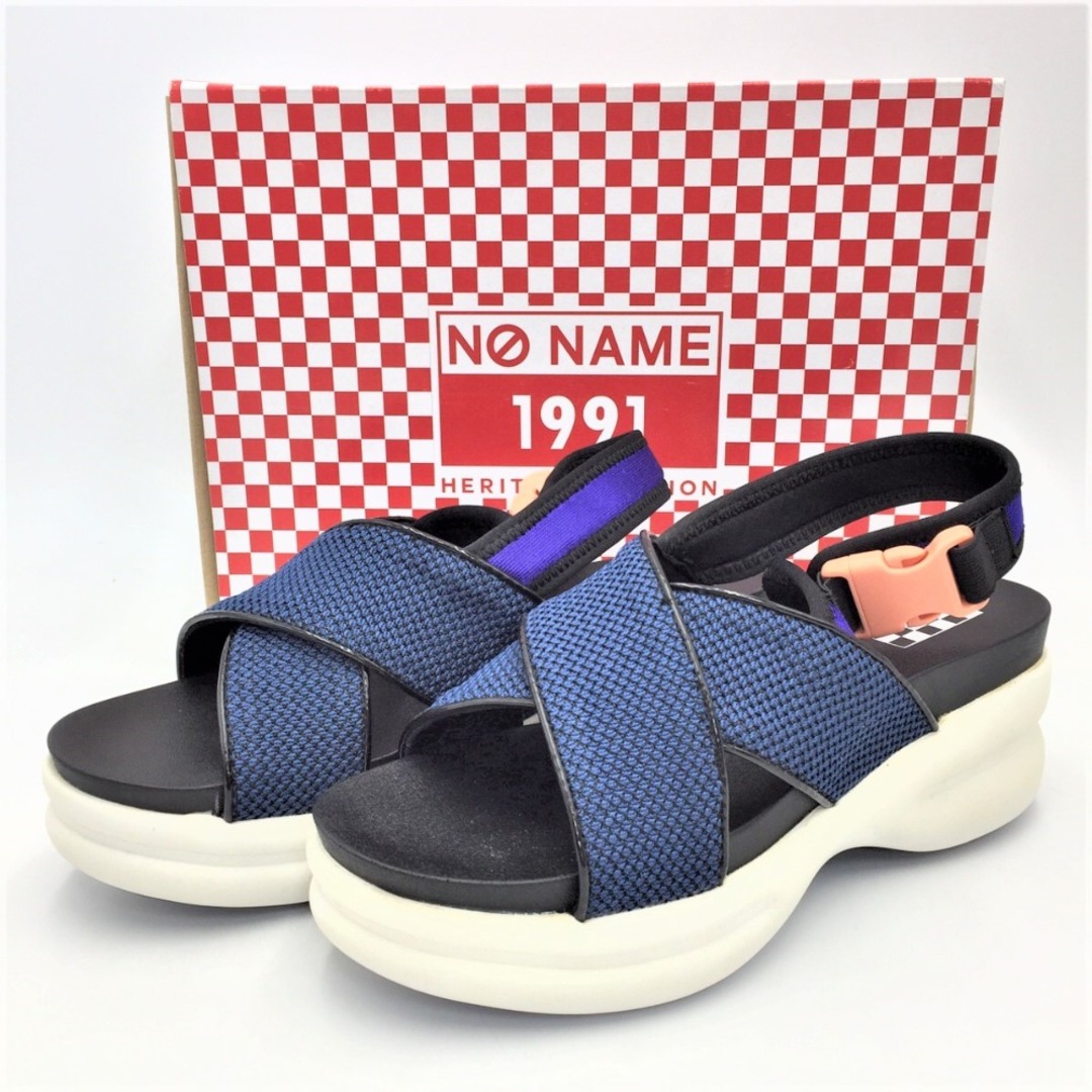 NO NAME (ノーネーム) サンダル CONCRETE　91824-NAVY　24.5cm 美品