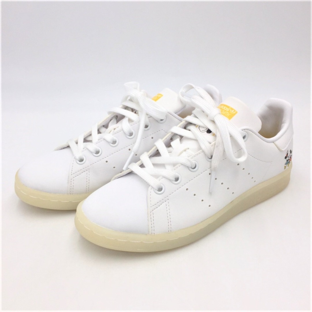 adidas Originals (アディダスオリジナルス) スニーカー adidas　スタンスミス　ミッキー＆ミニー　ホワイト×ゴールド　GW2255　US5　23.0cm 美品