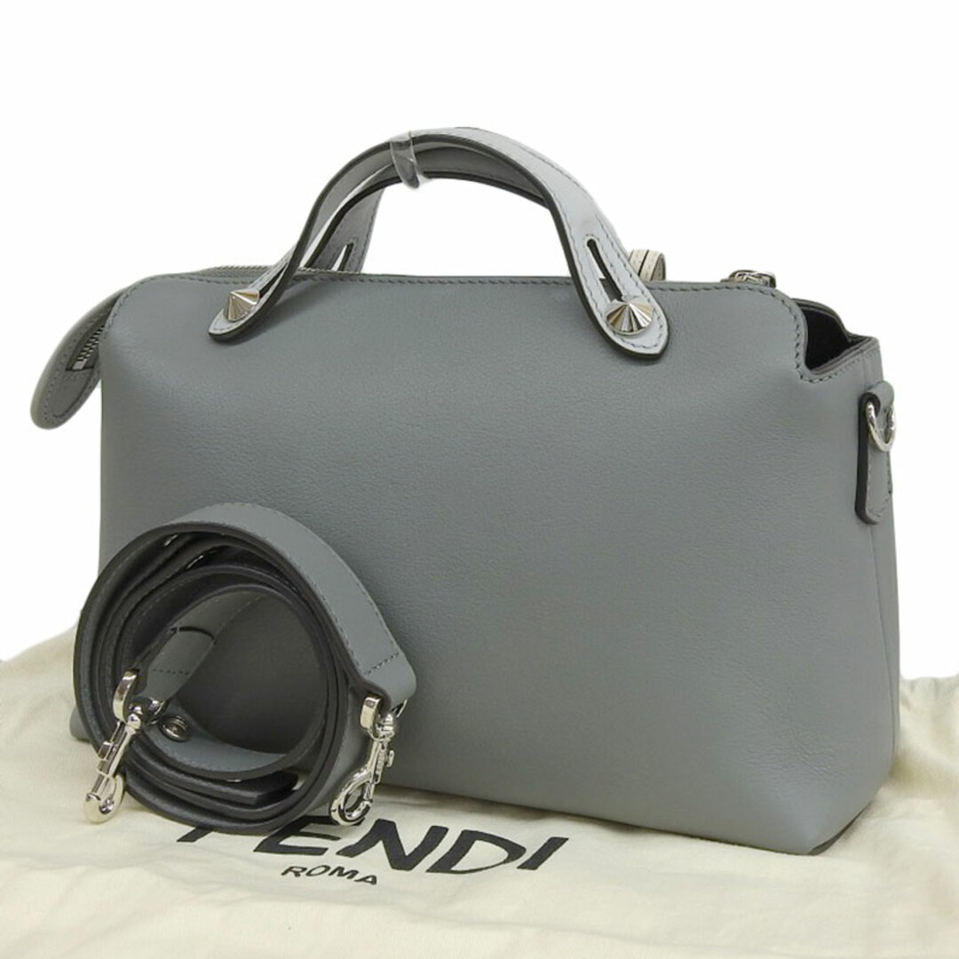 フェンディ FENDI バイザウェイ ミディアム 2WAYバッグ ハンドバッグ ショルダーバッグ レザー グレージュ 8BL124  新入荷 OB1582