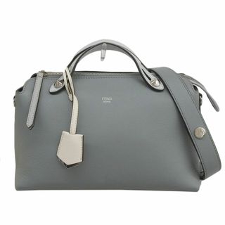 アザー(other)のフェンディ FENDI バイザウェイ ミディアム 2WAYバッグ ハンドバッグ ショルダーバッグ レザー グレー 8BL124 中古 新入荷 OB1573(ハンドバッグ)