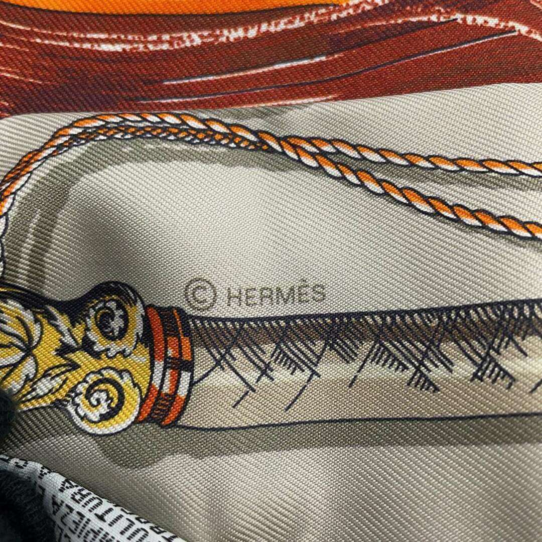 エルメス スカーフ ツイリー 騎馬行進 Cavalcades HERMES シルクツイル