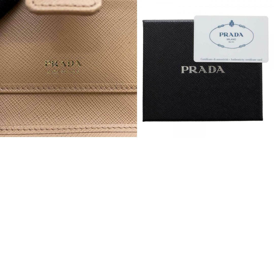 PRADA - プラダ 二つ折り財布 サフィアーノ ロゴ 1ML047 PRADA 財布