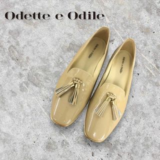 【送料無料】Odette e Odile タッセルオペラフラット 22.5cm(ローファー/革靴)