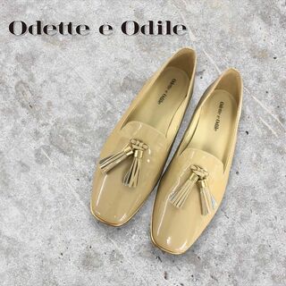 【送料無料】Odette e Odile タッセルオペラフラット 22.5cm(ローファー/革靴)