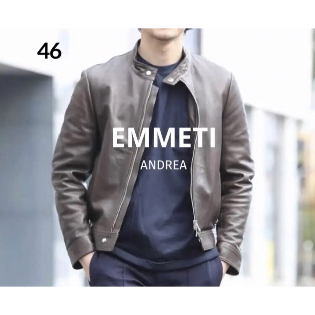 EMMETI - ◇EMMETI◇アンドレア◇中綿◇レザージャケット◇国内正規品