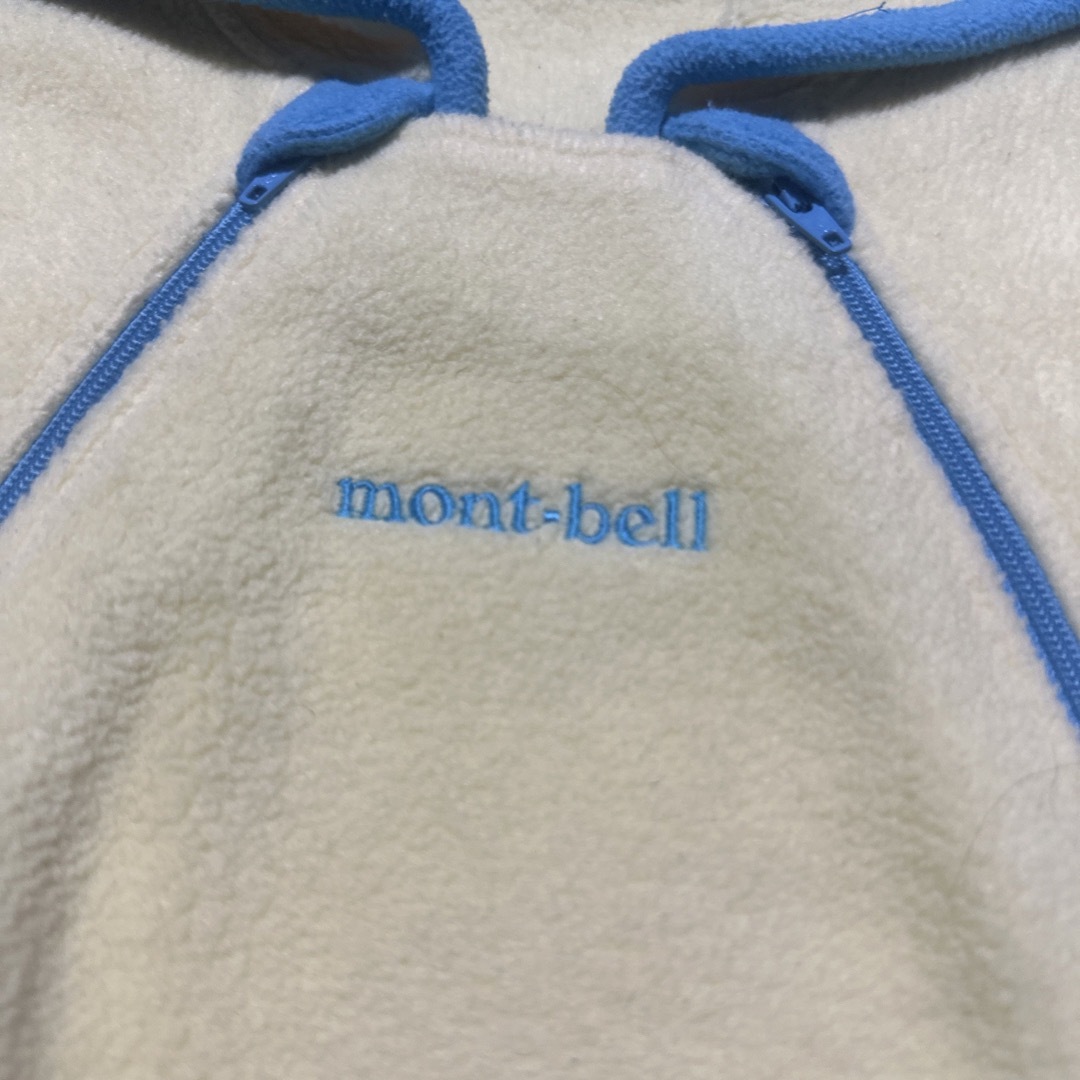 mont bell(モンベル)のモンベルmont-bell カバーオール フリース 50-70cm 中古品 キッズ/ベビー/マタニティのベビー服(~85cm)(カバーオール)の商品写真