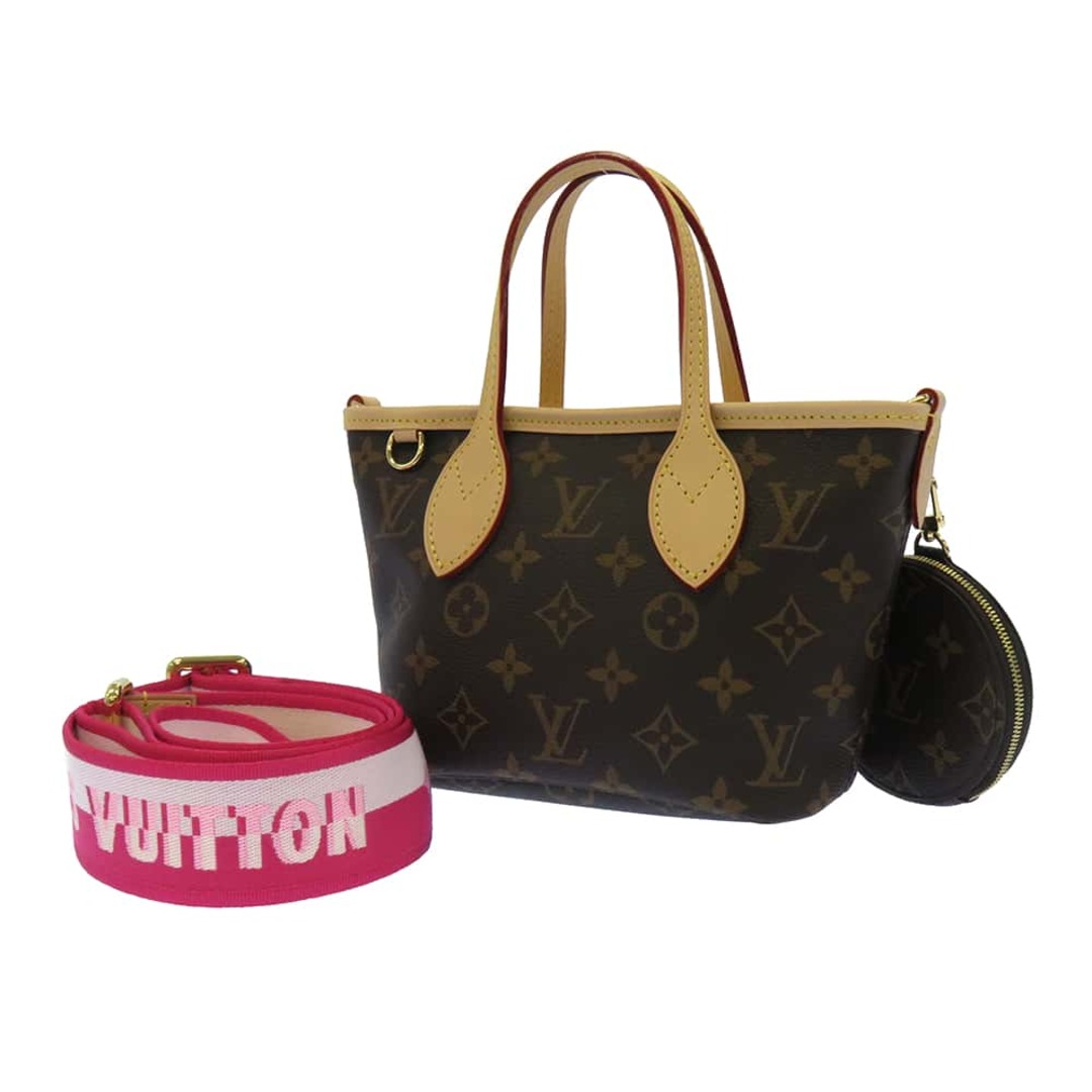 美品 ルイ ヴィトン モノグラム ローズ ネヴァーフルMM M48613 トートバッグ バッグ LV 0011  LOUIS VUITTON