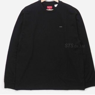 シュプリーム(Supreme)のシュプリーム 　スモール ボックス ロングスリーブ ティー　Ｌサイズ　ブラック(Tシャツ/カットソー(半袖/袖なし))