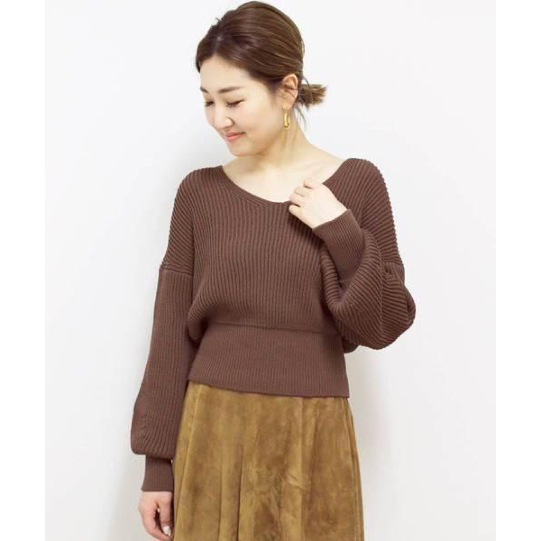 【美品】Deuxieme Classe PAN DEEP V KNIT