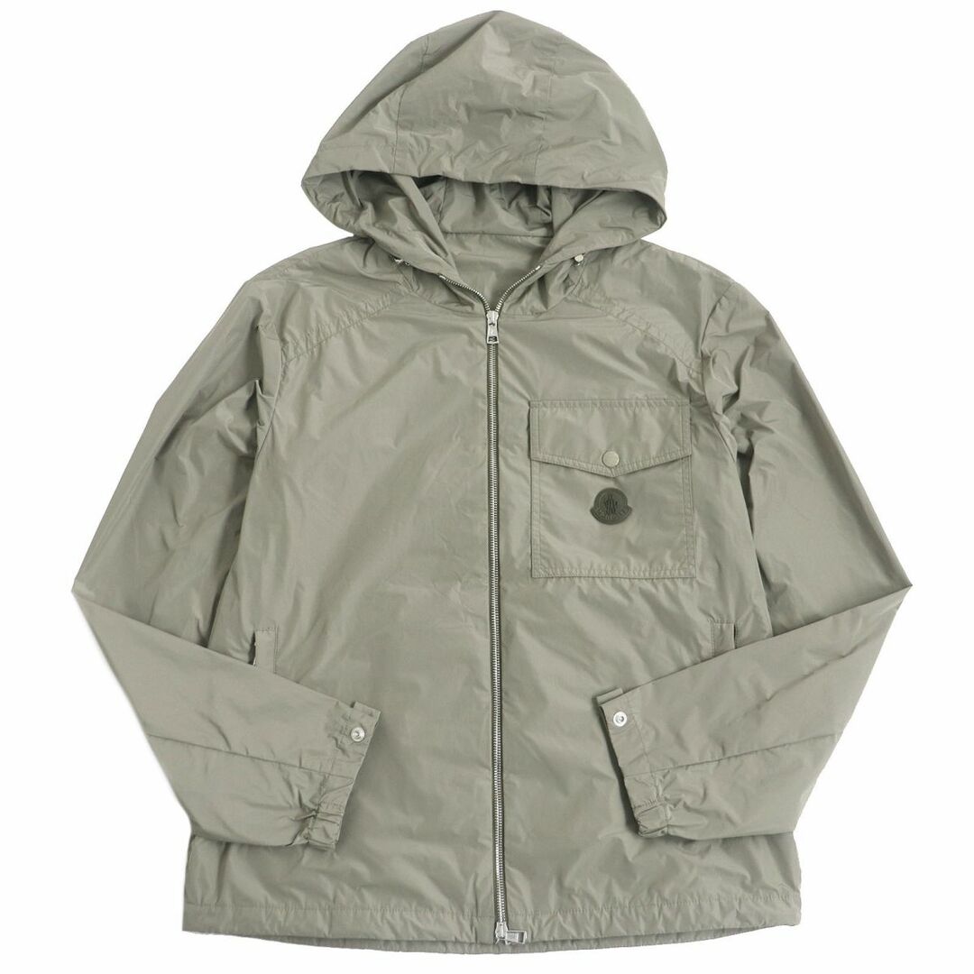 極美品□23SS MONCLER/モンクレール FUYUE GIUBBOTTO レザーロゴワッペン WZIP ウィンドブレーカー/ナイロンブルゾン  カーキ系 1 正規品 | フリマアプリ ラクマ