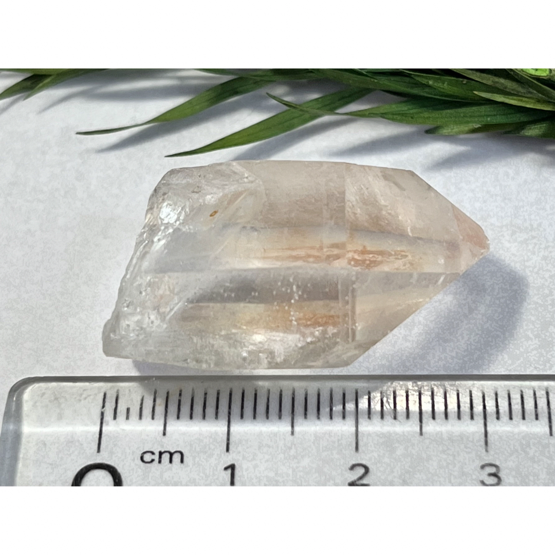 ピンクレムリアンシードクリスタル　パストタイムリンク　原石　水晶　天然石　3