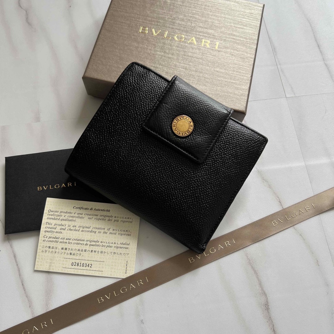 【大幅値下げ】BVLGARI 折り畳み財布　美品