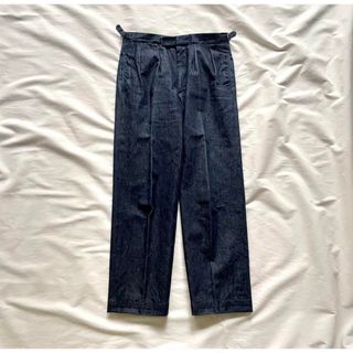BERNARD ZINS - 美品 BERNARD ZINS ベルナールザンス リネンストライプ