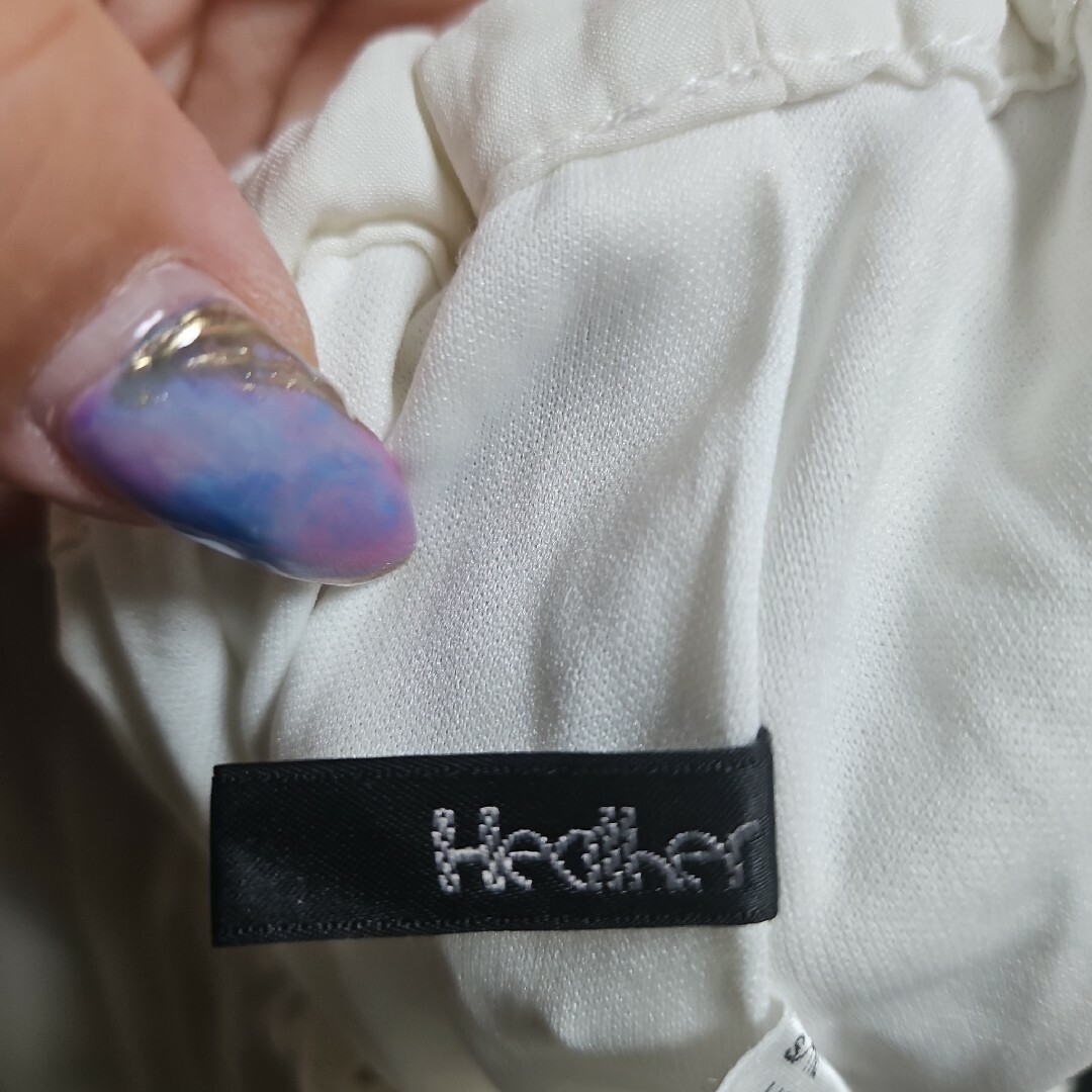 heather(ヘザー)のHeather　フワフワスカート レディースのスカート(ロングスカート)の商品写真