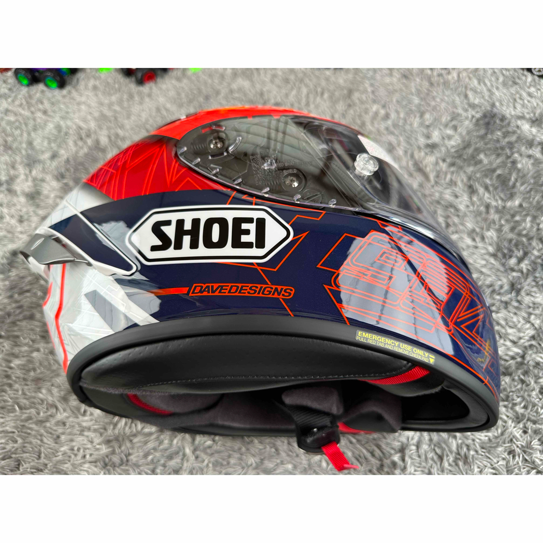 SHOEI X-Fourteen x14 マルケス 6 Mの通販 by RR's shop|ラクマ SHOEI X-Fourteen x14 マルケス 6 Mの通販 by RR's shop|ラクマ