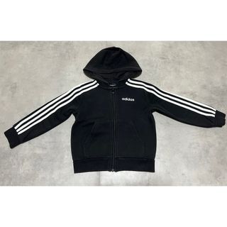 アディダス(adidas)のadidas アディダス キッズ パーカー スウェット 3本ライン フード(ジャケット/上着)