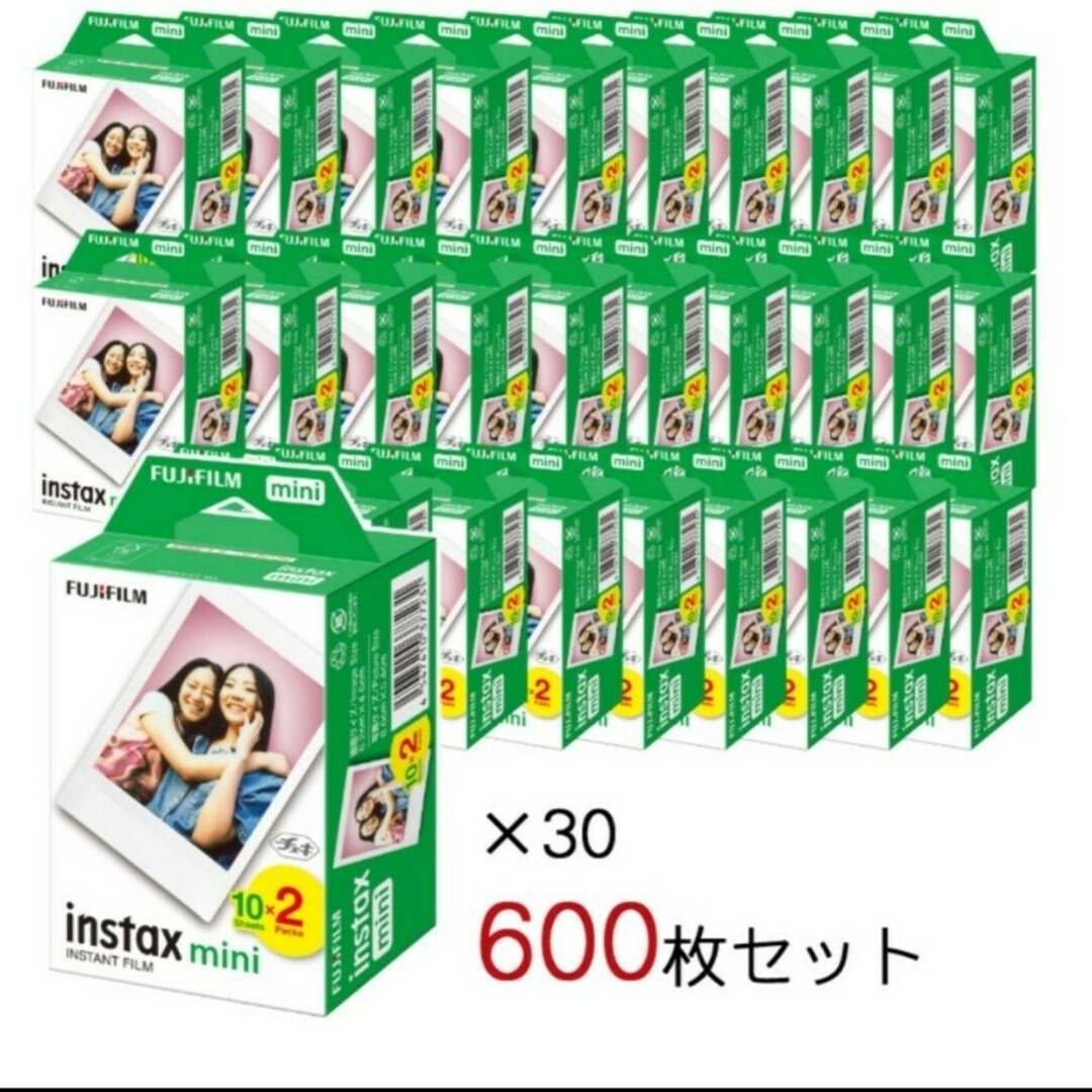 完全未開封品　600枚富士フィルム  instax mini　JP　600枚