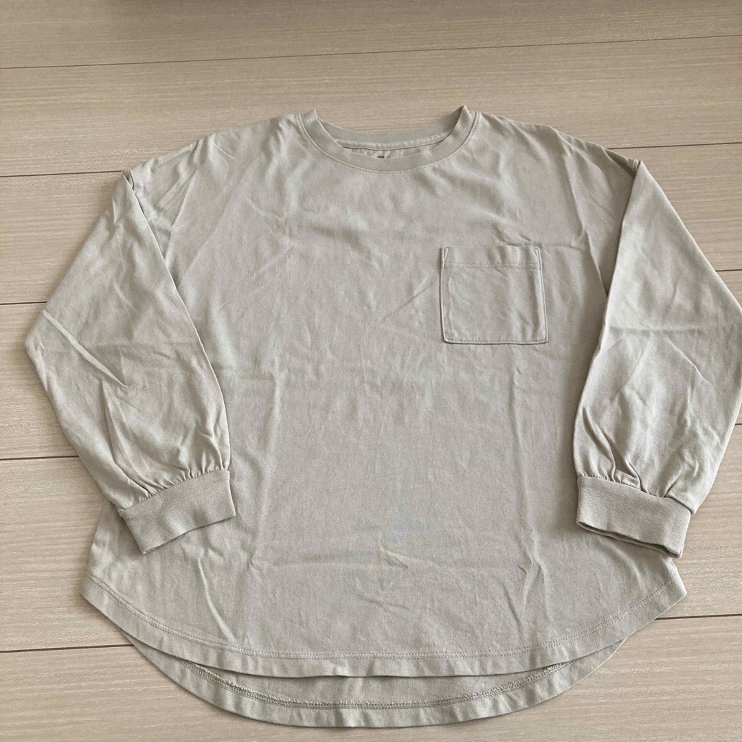 kids 140cm 長袖Tシャツ 2枚セット キッズ/ベビー/マタニティのキッズ服女の子用(90cm~)(Tシャツ/カットソー)の商品写真