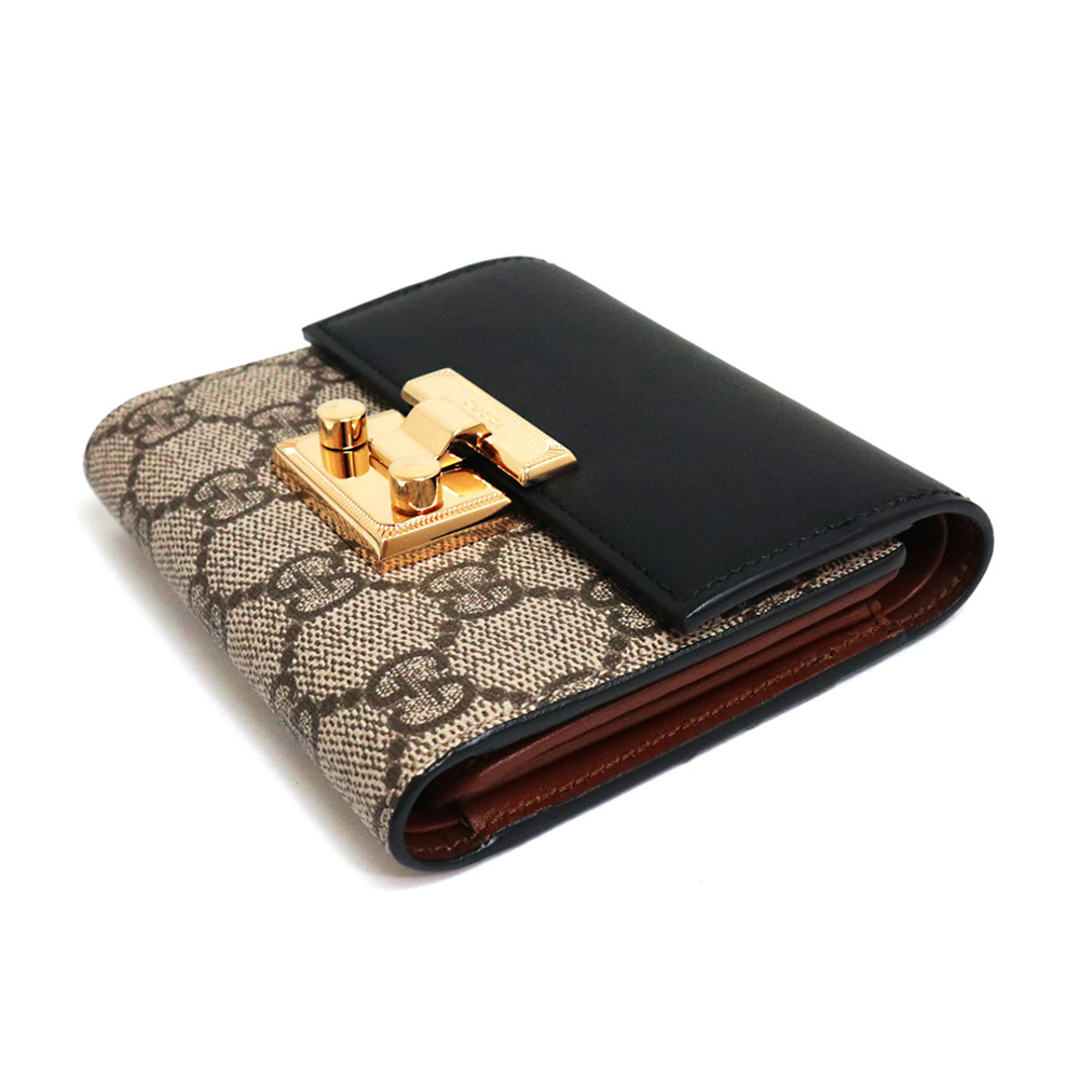 Gucci - グッチ パドロック 三つ折り財布 GGスプリームキャンバス